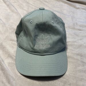 adidas Trefoil Baseball Cap in Light blue